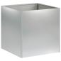 Preview: Garten-Pflanzgefäß 2 stk. Silber 35 x 35 x 35 cm