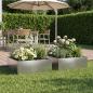 Preview: ARDEBO.de - Garten-Pflanzgefäß 2 stk. Silber 40 x 40 x 20 cm Edelstahl