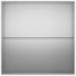 Preview: Garten-Pflanzgefäß 2 stk. Silber 80 x 80 x 20 cm