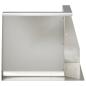 Preview: Stützmauer 50 x 50 x 40 cm Edelstahl Silber