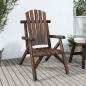 Preview: ARDEBO.de - Gartenstuhl 68x86x103 cm Massivholz Fichte