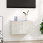 Preview: ARDEBO.de - Wandschrank Betongrau 60x36,5x35 cm Holzwerkstoff