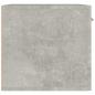 Preview: Wandschrank Betongrau 60x36,5x35 cm Holzwerkstoff
