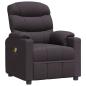 Preview: Massagesessel Elektrisch Dunkelbraun Stoff