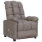 Preview: Massagesessel Taupe Stoff