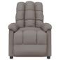 Preview: Massagesessel Taupe Stoff