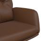 Preview: Relaxsessel Braun Echtleder