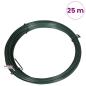 Preview: Zaun-Bindedraht 25 m 1,4/2 mm Stahl Grün