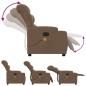 Preview: Massagesessel Braun Stoff