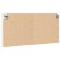 Preview: Vitrinenschrank Weiß 100x8,5x50 cm Holzwerkstoff