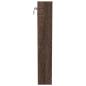 Preview: Vitrinenschrank Braun Eichen-Optik 100x8,5x50 cm Holzwerkstoff