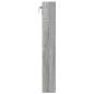 Preview: Vitrinenschrank Grau Sonoma 60x8,5x58 cm Holzwerkstoff