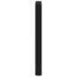 Preview: Bartischbeine Schwarz 2 Stk. 40x(90-91) cm Stahl