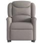 Preview: Relaxsessel mit Aufstehhilfe Elektrisch Taupe Stoff