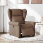 Preview: Relaxsessel Elektrisch Braun Stoff