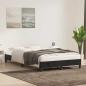 Preview: Bettgestell ohne Matratze Schwarz 120x220 cm Samt