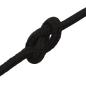 Preview: Arbeitsseil Schwarz 5 mm 25 m Polyester