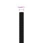 Preview: Arbeitsseil Schwarz 5 mm 25 m Polyester