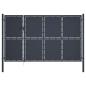 Preview: ARDEBO.de - Gartentor aus Stahl 350 x 200 cm Anthrazit