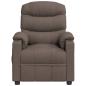 Preview: Massagesessel Elektrisch Taupe Stoff