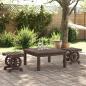 Preview: ARDEBO.de - Garten-Fu?hocker 2 Stk. Massivholz Tanne