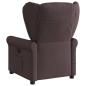 Preview: Massagesessel Dunkelbraun Stoff