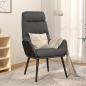 Preview: ARDEBO.de - Relaxsessel Dunkelgrau Stoff