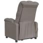 Preview: Massagesessel Elektrisch Taupe Stoff