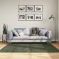 Preview: ARDEBO.de - Rug HUARTE Green 160 x 160 cm 100% Polyester Flach Waschbar