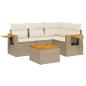Preview: Patio Sofa Set 5-Sitzer Beige and Cream