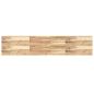 Preview: Schweberegal 120x30x4 cm Massivholz Akazie Unbehandelt