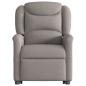 Preview: Relaxsessel mit Aufstehhilfe Taupe Stoff