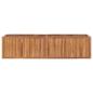 Preview: Garten-Hochbeet 200 x 50 x 50 cm Massivholz Teak