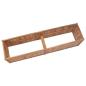 Preview: Garten-Hochbeet 200 x 50 x 50 cm Massivholz Teak
