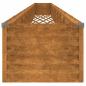 Preview: Hochbeet 960x50x36 cm Cortenstahl