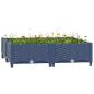 Preview: ARDEBO.de - Hochbeet 80x80x23 cm Polypropylen