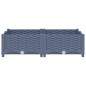 Preview: Hochbeet 80x80x23 cm Polypropylen