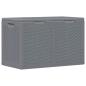 Preview: Gartenbox Grau PP Rattan 180 L