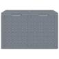 Preview: Gartenbox Grau PP Rattan 180 L