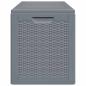 Preview: Gartenbox Grau PP Rattan 180 L
