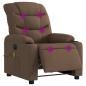 Preview: Massagesessel Elektrisch Braun Stoff