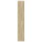 Preview: Schuhschrank Sonoma-Eiche 80x21x125,5 cm Holzwerkstoff