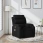 Preview: ARDEBO.de - Massage-Relaxsessel, schwarzer Stoff