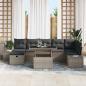 Preview: Gartensofa-set 8 stk. Poly-Rattan