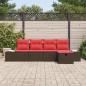 Preview: Sofa Set 4 stk. Poly-Rattan
