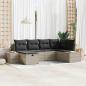 Preview: ARDEBO.de - Sofa Set 7 stk. Poly-Rattan
