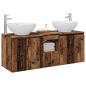 Preview: Badezimmerschrank-Set 3 stk. Altholz 49,5 x 44,5 x 65 cm