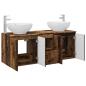 Preview: Badezimmerschrank-Set 3 stk. Altholz 49,5 x 44,5 x 65 cm