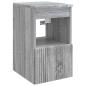 Preview: Badezimmermöbel-Set 5 stk. Grau Sonoma 33 x 34,5 x 160 cm