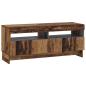 Preview: 5-teiliges LED TV Schrank Altholz Holzwerkstoff
